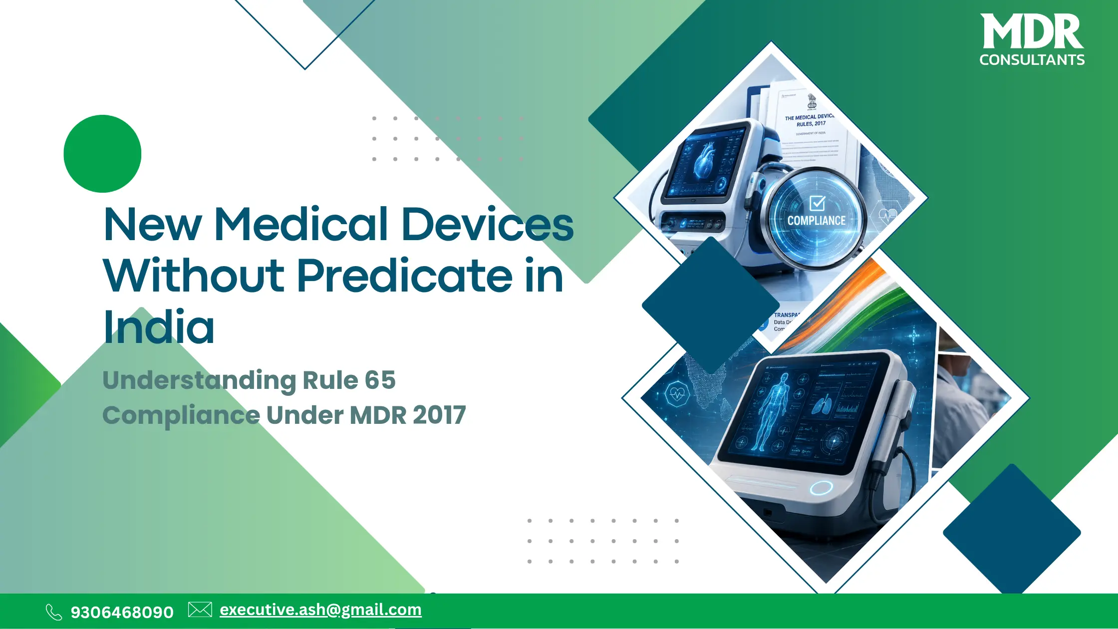 Conditions for Import or Manufacture of New Medical Devices Without Predicate in India